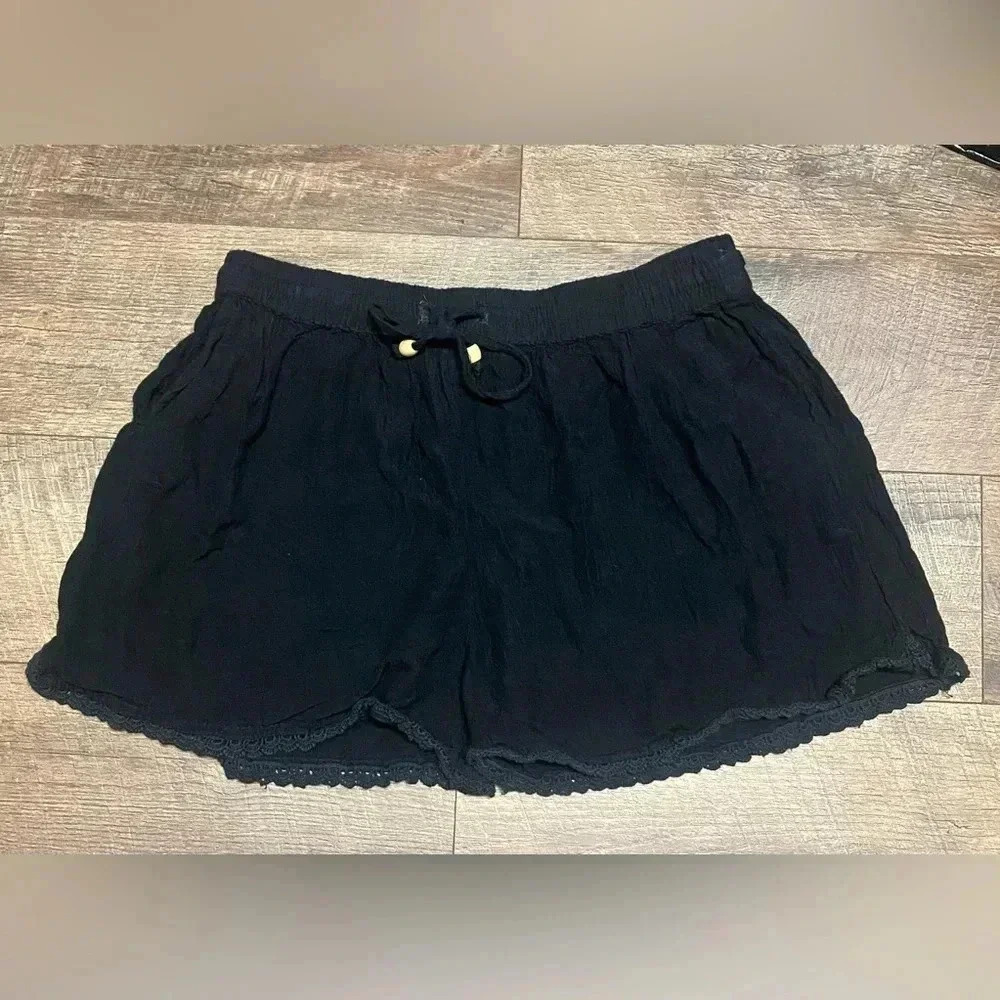 Raya Sun Linen Shorts Size Large